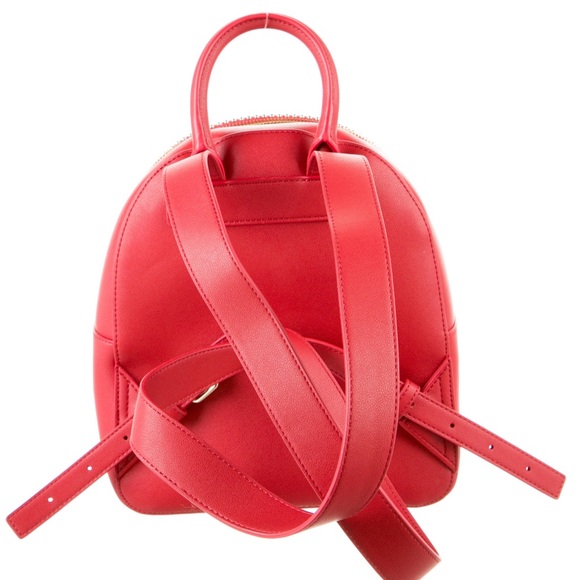 EUC Love Moschino Red Leather Backpack main image 11